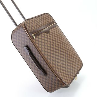 ルイヴィトン(LOUIS VUITTON)の美品 ルイヴィトン ダミエ ペガス60 N23255 スーツケース キャリーケース ボストン バッグ 出張 旅行 レザー A4 メンズ EEM F1-7(トラベルバッグ/スーツケース)