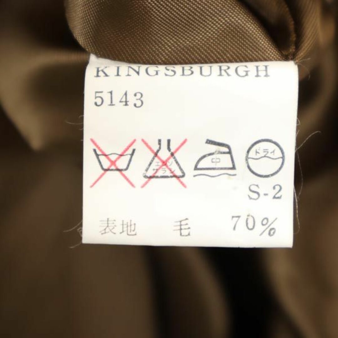 BURBERRY(バーバリー)のバーバリーズ 90s 英国製 オールド カシミヤウールブレンド ステンカラーコート ブラウン系 Burberrys レディース 古着 【231204】 レディースのジャケット/アウター(その他)の商品写真