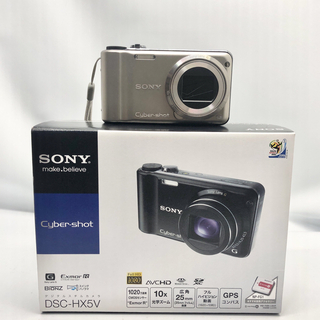 ソニー(SONY)のソニー SONY デジタルカメラ Cybershot HX5V ゴールド(コンパクトデジタルカメラ)
