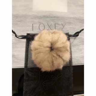 フォクシー(FOXEY)の新品未使用＊FOXEY ミンクファー　シュシュブレス(ヘアゴム/シュシュ)