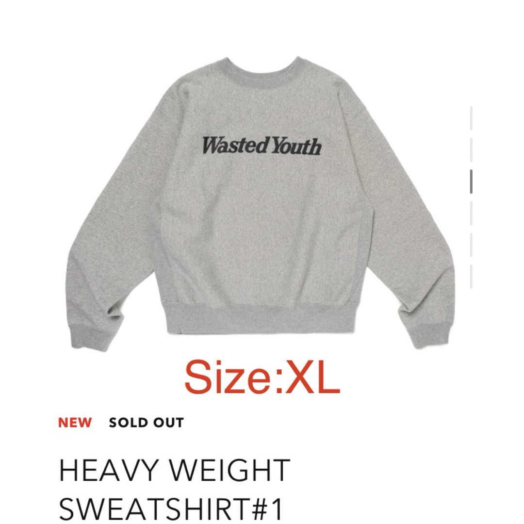 Wasted Youth Heavy Weight Sweatshirt#1のサムネイル