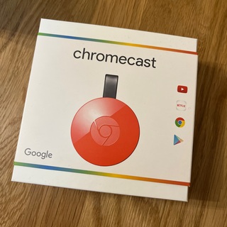 グーグル(Google)の箱付き　Chrome cast(映像用ケーブル)