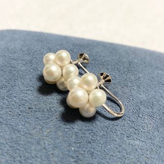 ミキモト(MIKIMOTO)のミキモト　silver925 パールイヤリング　真珠(イヤリング)