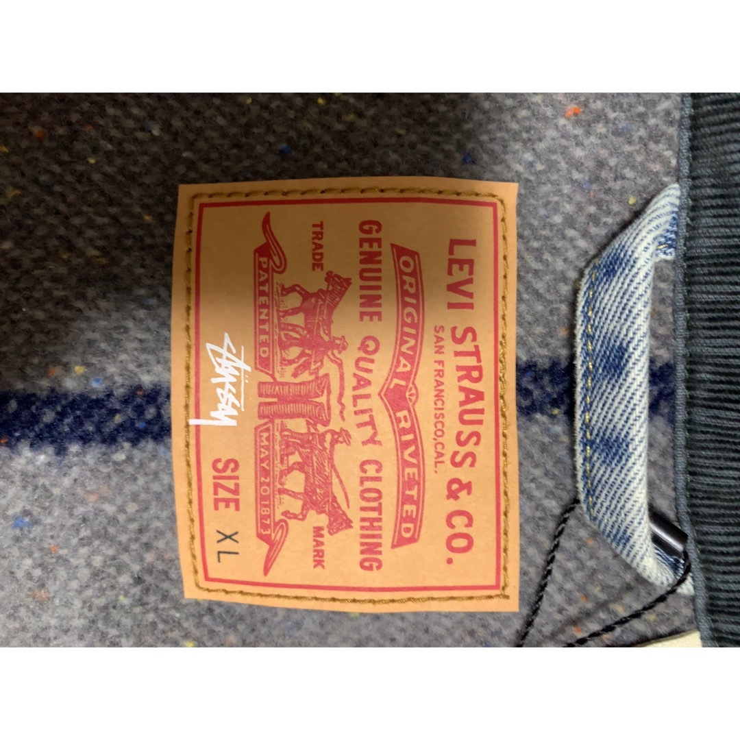 新品未使用品　stussy levis XLサイズ