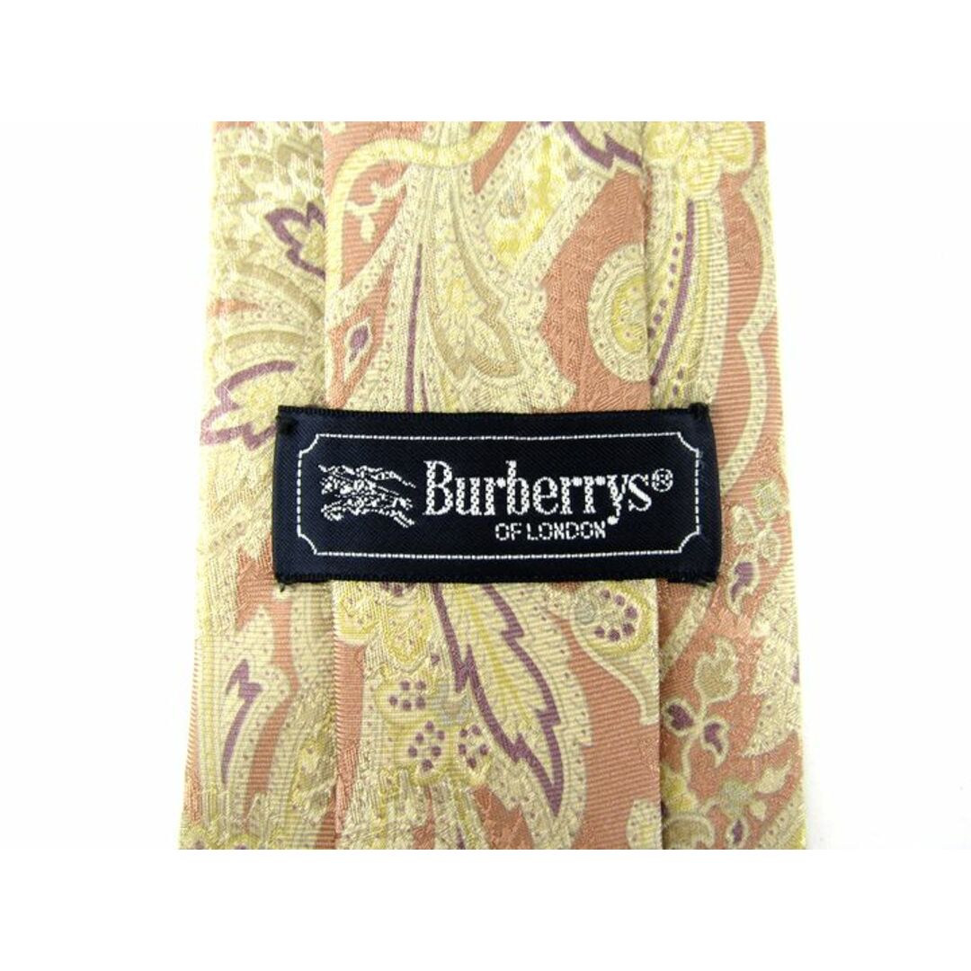 BURBERRY(バーバリー)のバーバリーズ ブランドネクタイ 総柄 ペイズリー シルク  メンズ ベージュ Burberrys メンズのファッション小物(ネクタイ)の商品写真