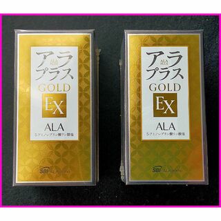 新品未開封『アラプラス ゴールド EX 60粒×2個セット 120粒』 GOLD(アミノ酸)