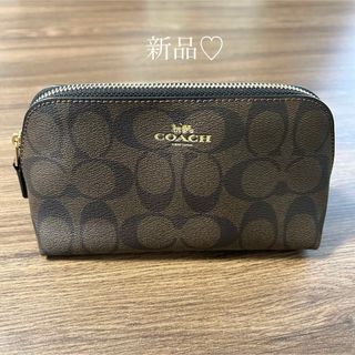 COACH - COACHコーチ ポーチ☆ゴルート×ベージュ☆未使用の通販 by