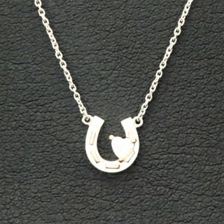 スタージュエリー(STAR JEWELRY)の新品同様 美品 スタージュエリー 馬蹄 ネックレス 925 × K18YG(ネックレス)