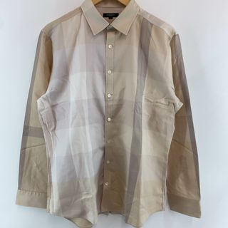 バーバリー(BURBERRY)のBURBERRY メンズ バーバリー シャツ　チェック　綿100％(シャツ)