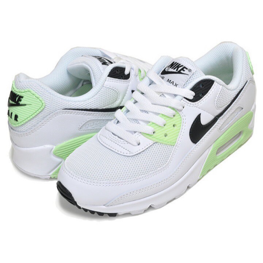 NIKE(ナイキ)のNIKE WMNS AIR MAX 90 green ct1039-101 レディースの靴/シューズ(スニーカー)の商品写真