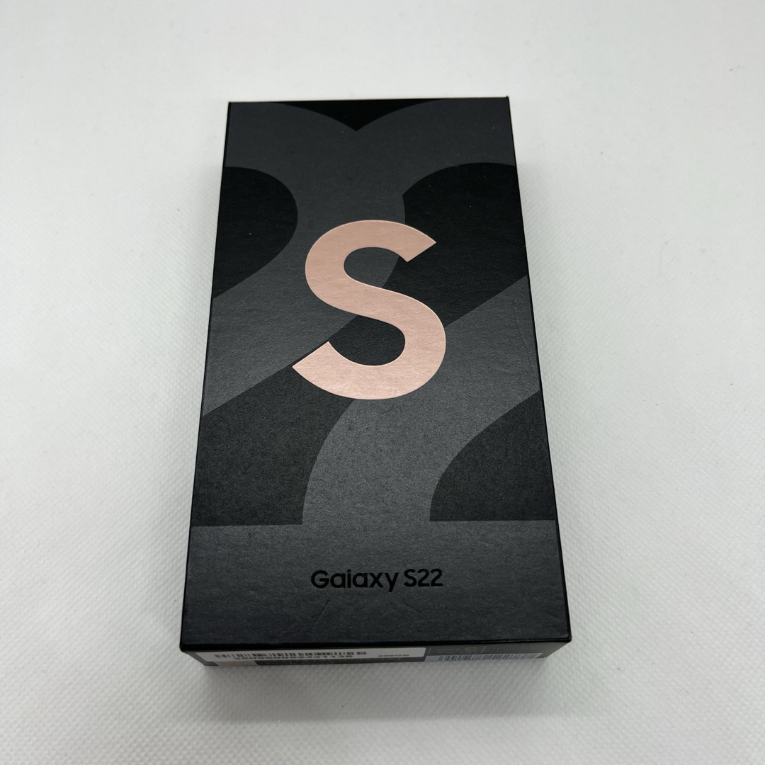 Galaxy(ギャラクシー)のGalaxy S22 ピンクゴールド pink gold 256GB SCG13 スマホ/家電/カメラのスマートフォン/携帯電話(スマートフォン本体)の商品写真