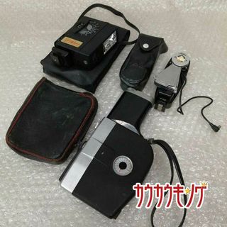 [ジャンク/動作未確認] FUJICA フジカ Single-8 P1シングル8 8ミリ / AUTO22 SUNPAK / 東芝 BC 発光器 P-3  3点(ビデオカメラ)