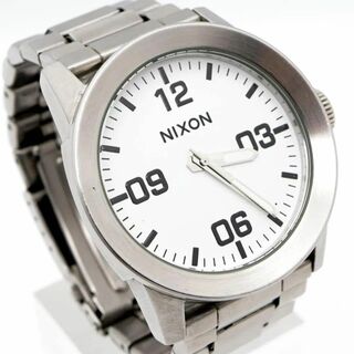 ニクソン(NIXON)の《人気》NIXON THE PRIVATE 腕時計 シルバー メンズ クォーツc(腕時計(アナログ))