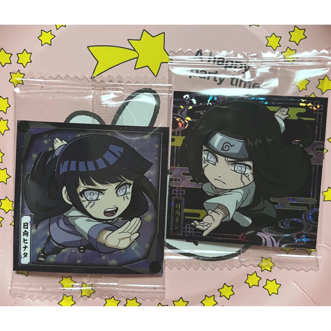 NARUTO 日向ネジ・ヒナタ シールセットの通販 by bdcm's shop NARUTO 日向ネジ・ヒナタ シールセットの通販 by bdcm's shop