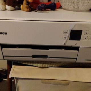 Canon PIXUS TS5430WH WHITE インク付(PC周辺機器)