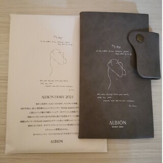 アルビオン(ALBION)のアルビオン　2024年　手帳(カレンダー/スケジュール)