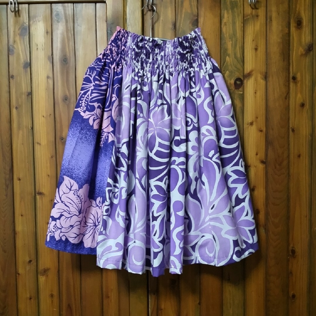 フラダンス パウスカート ハンドメイド レディースのスカート(ロングスカート)の商品写真