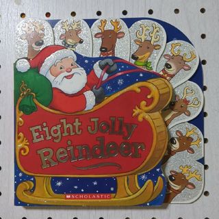 サンタの8頭のトナカイさん　ＥＩＧＨＴ　ＪＯＬＬＹ　ＲＥＩＮＤＥＥＲ（Ｈ）(洋書)