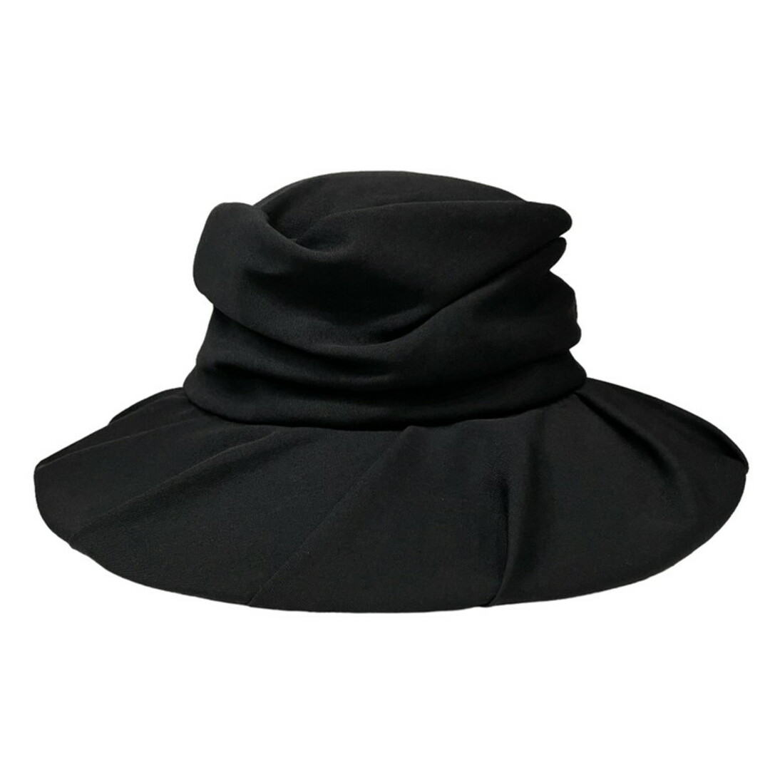Yohji Yamamoto(ヨウジヤマモト)のY's 21AW WOOL GABARDINE DRAPE HAT ウールギャバジンタックドレープハット Yohji Yamamoto Femme ヨウジヤマモト ワイズ レディースの帽子(ハット)の商品写真