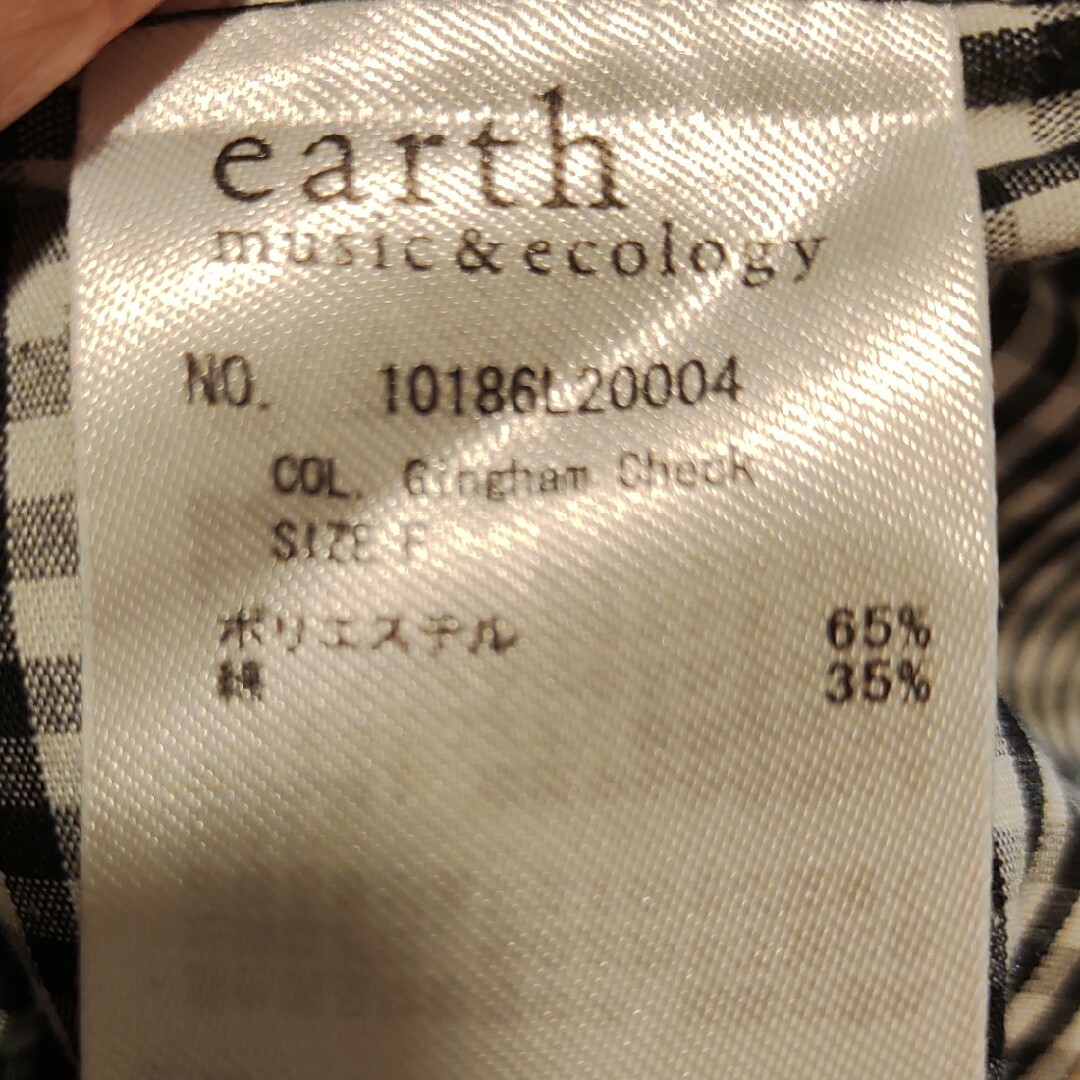earth music & ecology(アースミュージックアンドエコロジー)のギンガムチェック　フレアロングスカート レディースのスカート(ロングスカート)の商品写真