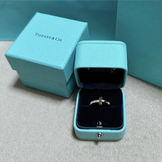 ティファニー(Tiffany & Co.)のティファニー Tワンリング 18K イエローゴールド(リング(指輪))