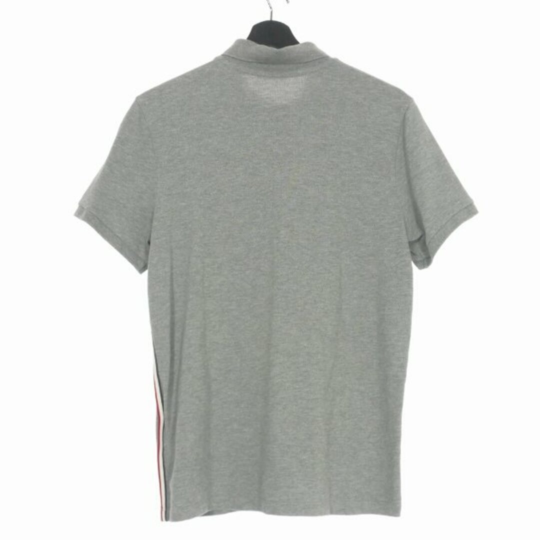 MONCLER(モンクレール)のモンクレール MONCLER ワッペン付き ポロシャツ カットソー 半袖 S メンズのトップス(ポロシャツ)の商品写真