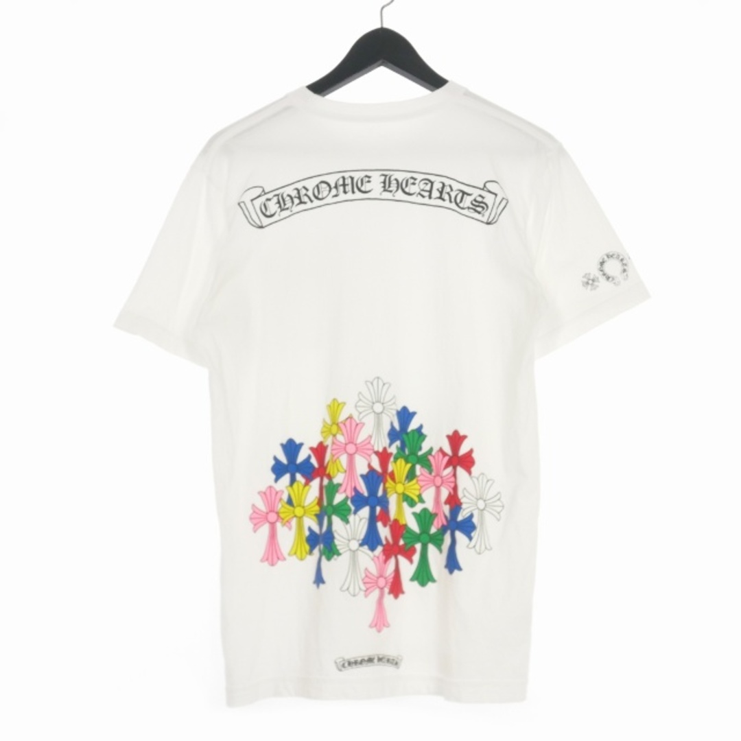 CHROME HEARTS セメタリークロス　ホースシュー　tシャツ XL 白Tシャツ/カットソー(半袖/袖なし)