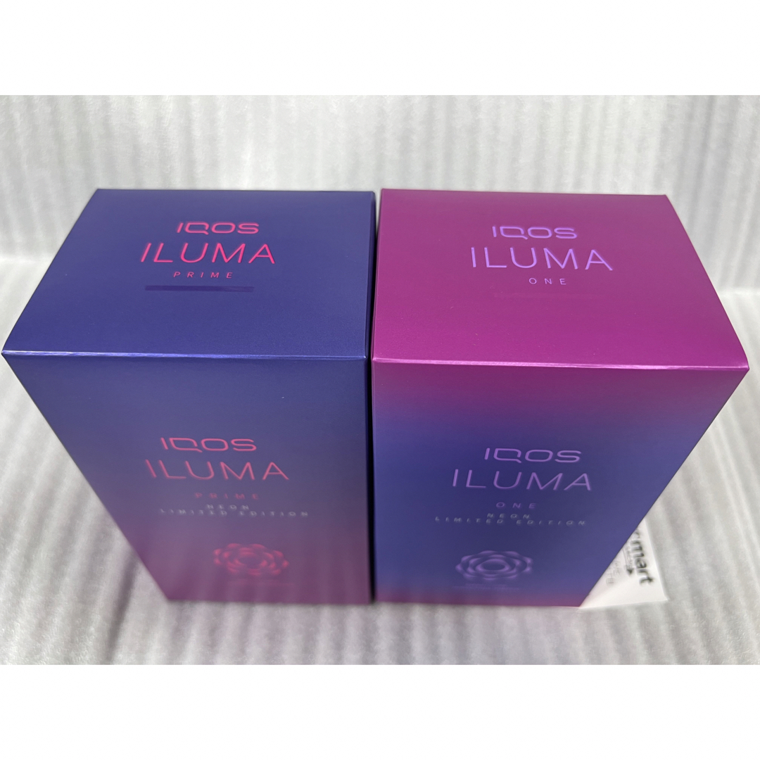 ☆新品未開封☆アイコス イルマ プライム ネオン& イルマ ワン ネオン 希少