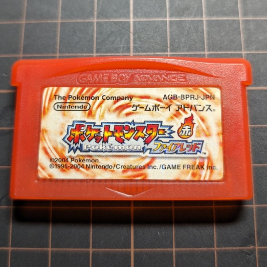 ゲームボーイアドバンス(ゲームボーイアドバンス)のGBA ポケットモンスター ファイアレッド・リーフグリーンセット エンタメ/ホビーのゲームソフト/ゲーム機本体(携帯用ゲームソフト)の商品写真