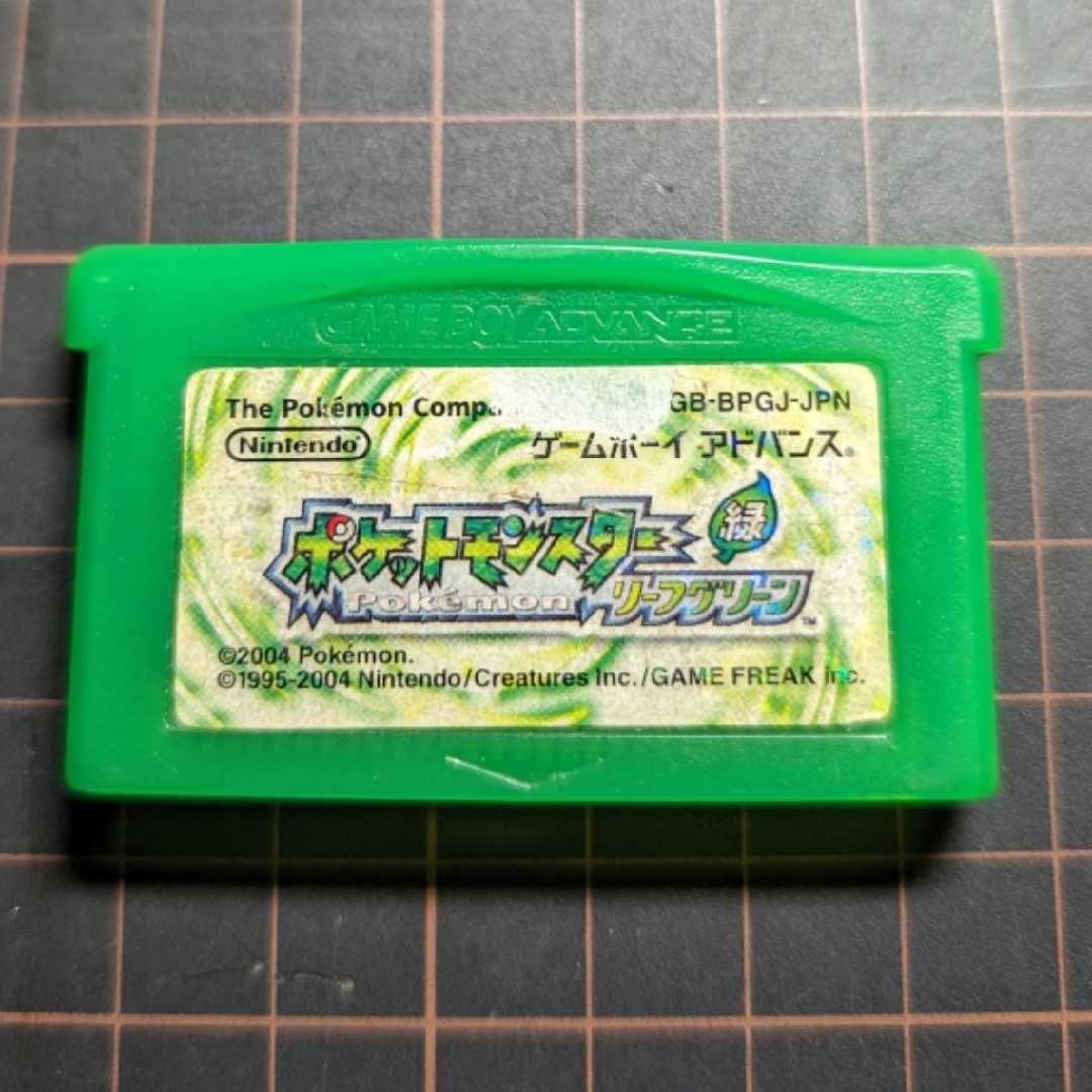 ゲームボーイアドバンス(ゲームボーイアドバンス)のGBA ポケットモンスター ファイアレッド・リーフグリーンセット エンタメ/ホビーのゲームソフト/ゲーム機本体(携帯用ゲームソフト)の商品写真