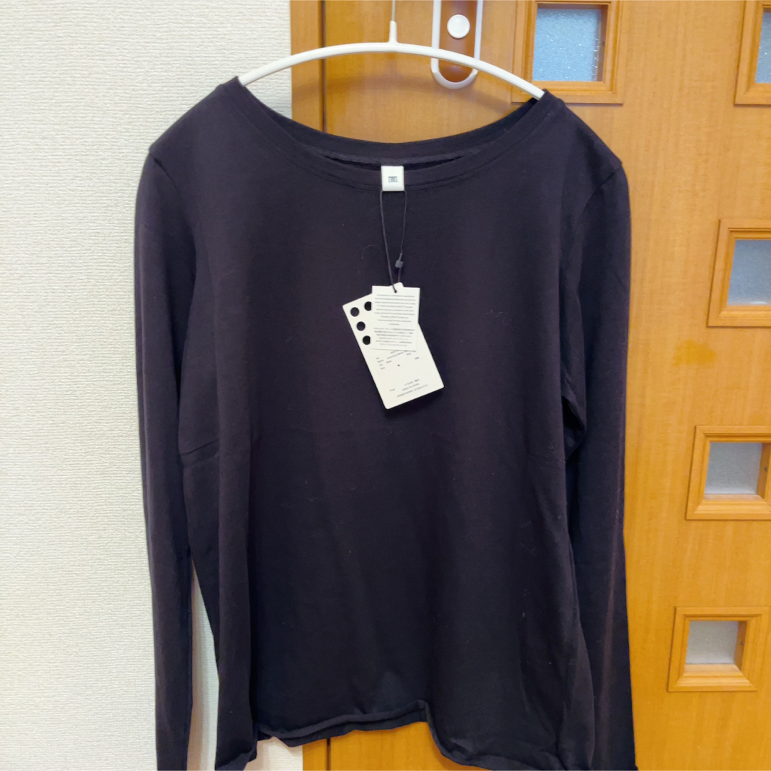 MARNO Irene long sleeve Tee black 丸林広奈 レディースのトップス(カットソー(長袖/七分))の商品写真