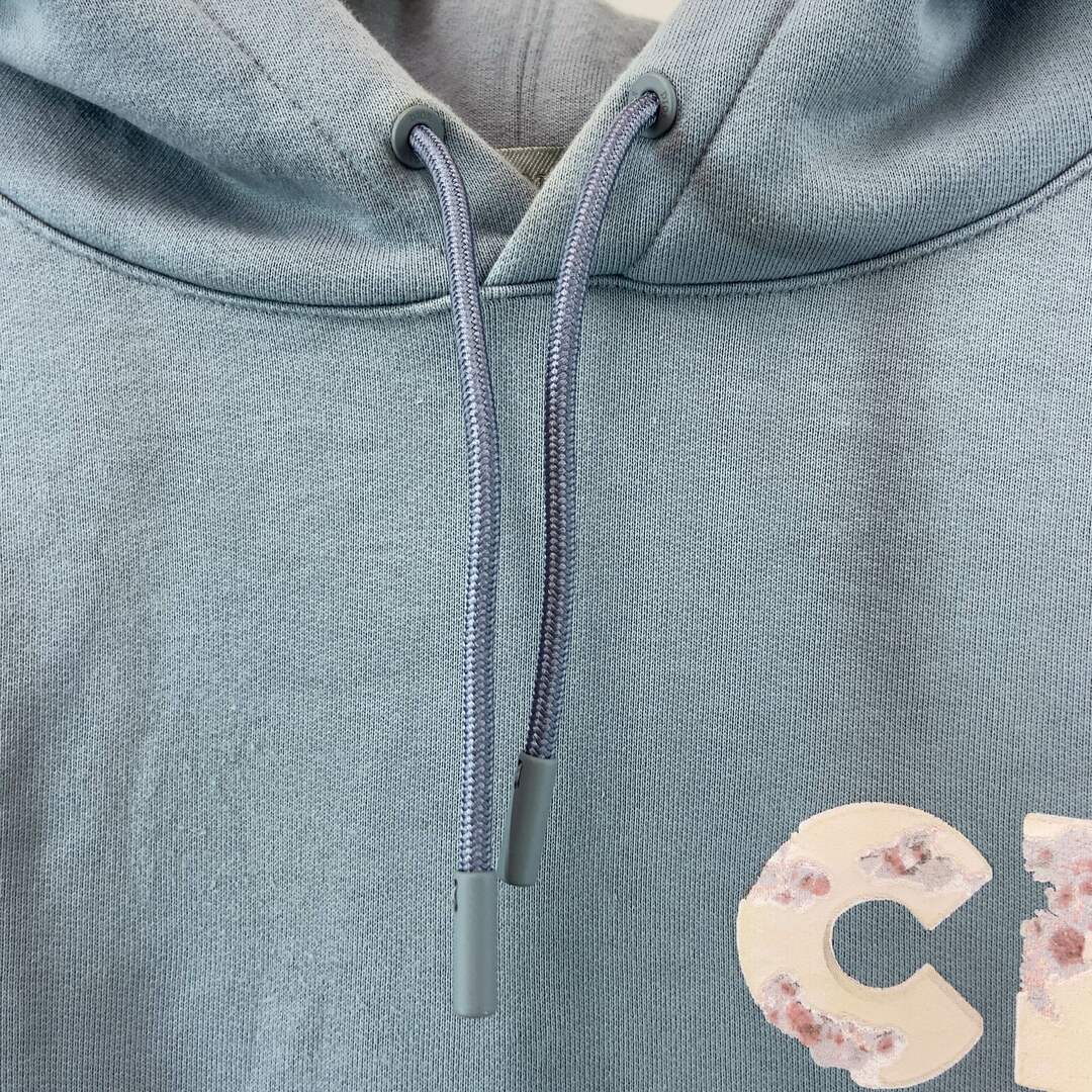 DIOR HOMME - 【x Daniel Arsham/Grey Eroded Basketball Hoodie DIOR HOMME - 【x Daniel Arsham/Grey Eroded Basketball Hoodie