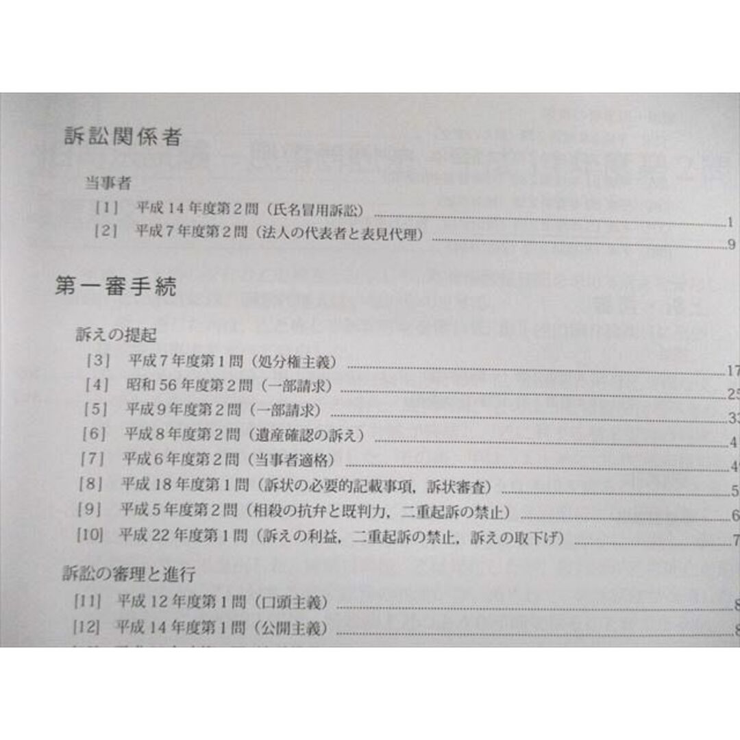 商品名VN02-067 アガルート 司法試験 旧司法試験 論文過去問題解析講座 民事/刑事訴訟法など 2022年合格目標 未使用品 計6冊 95L4D