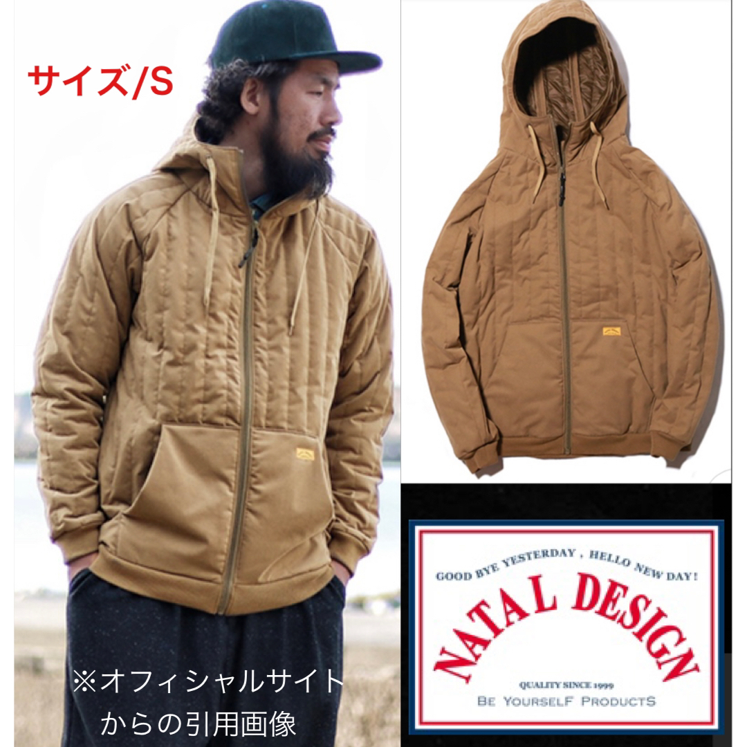 NATAL DESIGN(ネイタルデザイン)のネイタルデザイン HIGHLAND PRIMALOFT HOODY  Sサイズ メンズのジャケット/アウター(ダウンジャケット)の商品写真