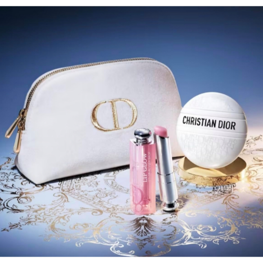 Christian Dior(クリスチャンディオール)の2023年　ディオール ビューティー＆ケア セット　クリスマスコフレ レディースのファッション小物(ポーチ)の商品写真