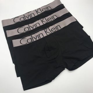 シーケーカルバンクライン(ck Calvin Klein)のカルバンクライン メンズ　ボクサーパンツ　ブラック　S(ボクサーパンツ)