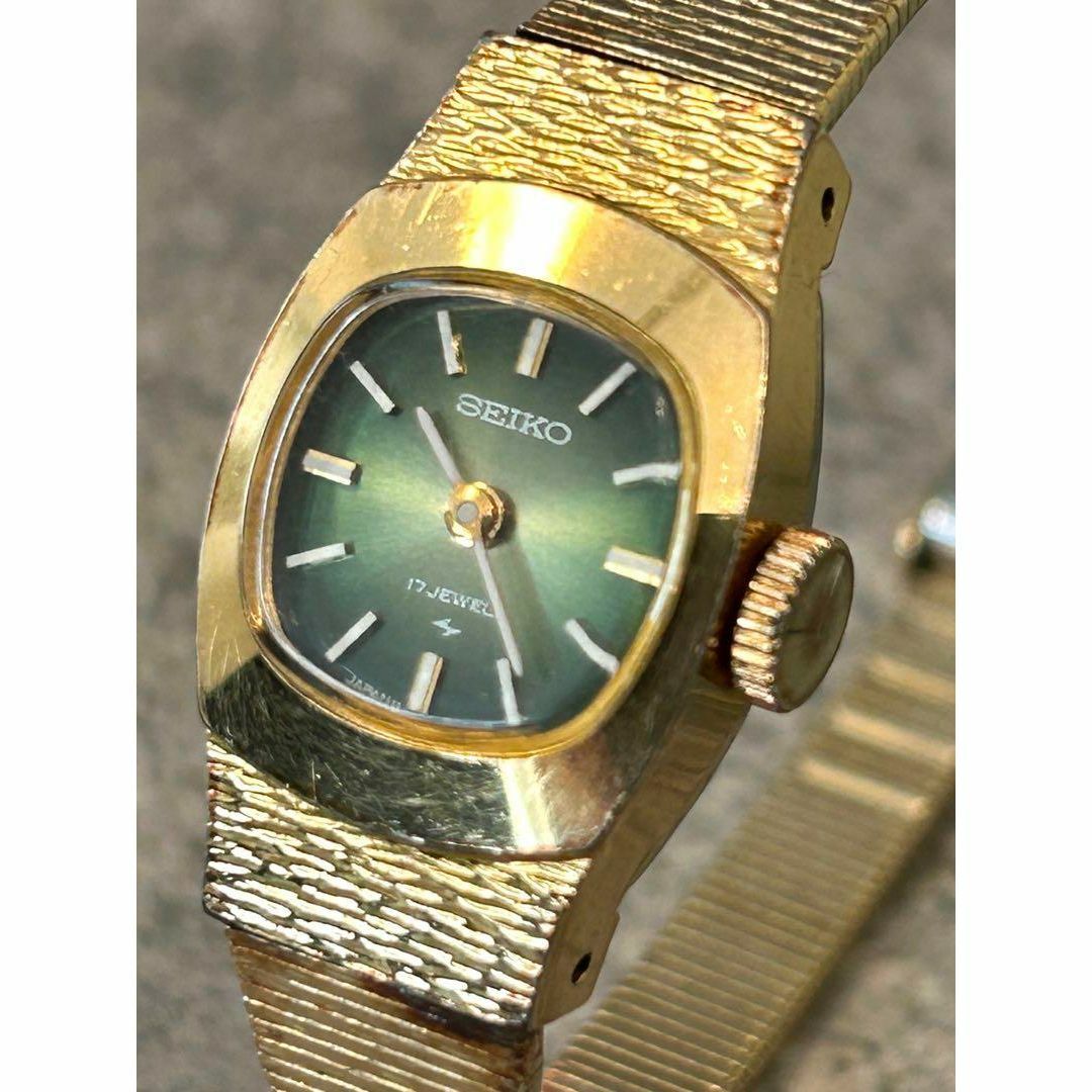 SEIKO - SEIKO(セイコー)11-3380 ブレス一体型 ゴールド SEIKO - SEIKO(セイコー)11-3380 ブレス一体型 ゴールド