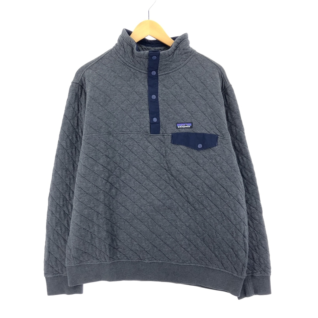 16年製 パタゴニア Patagonia ORGANIC COTTON オーガニックコットン 25371FA16 フリースプルオーバー メンズL /eaa397061ロゴ生産国