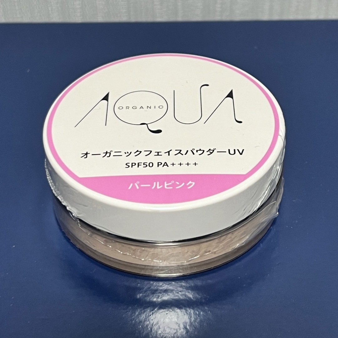 AQUA AQUA(アクアアクア)のアクア・アクア オーガニックフェイスパウダーUV パールピンク(7.5g) コスメ/美容のベースメイク/化粧品(フェイスパウダー)の商品写真