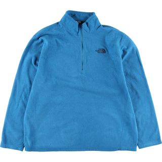 ザノースフェイス(THE NORTH FACE)の古着 ザノースフェイス THE NORTH FACE ハーフジップ フリースプルオーバー メンズXL /eaa397465(その他)