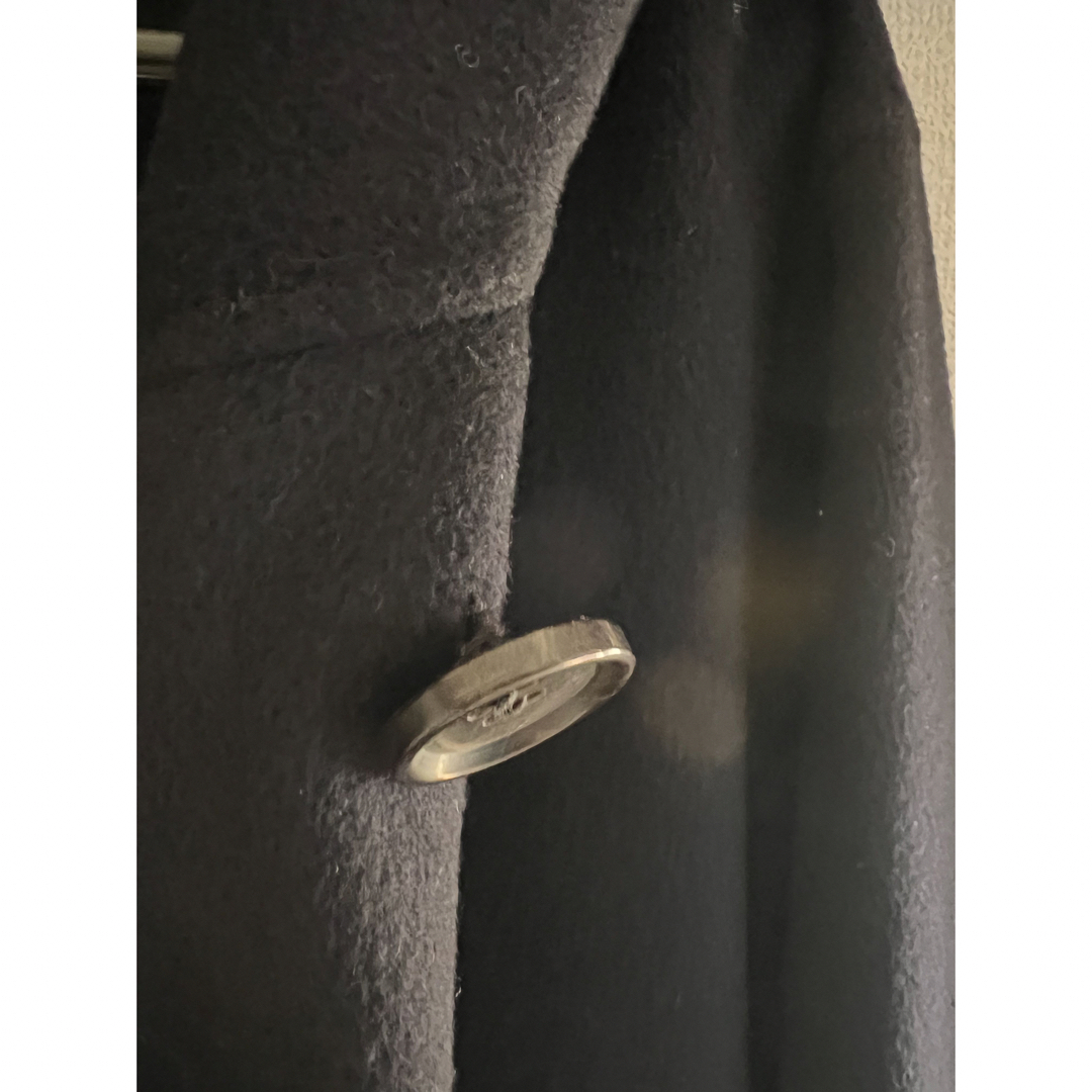 IENA(イエナ)のIENA スーパー160 ダブルフェイス フードコート ネイビー36 レディースのジャケット/アウター(ロングコート)の商品写真