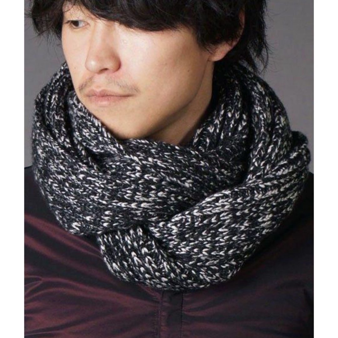 SHELLAC(シェラック)の未使用品SHELLAC Rib Neck warmer 5351  JULIUS メンズのファッション小物(ネックウォーマー)の商品写真