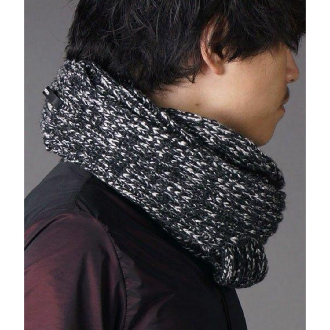 SHELLAC(シェラック)の未使用品SHELLAC Rib Neck warmer 5351  JULIUS メンズのファッション小物(ネックウォーマー)の商品写真