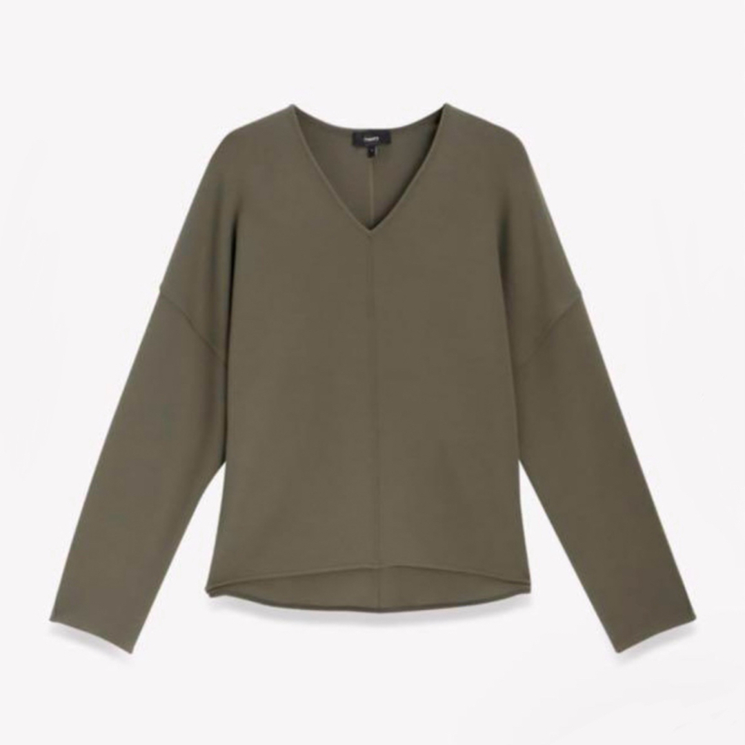 Theory 23SS 完売 DOUBLE KNIT Vネック プルオーバー Theory 23SS 完売 DOUBLE KNIT Vネック プルオーバー