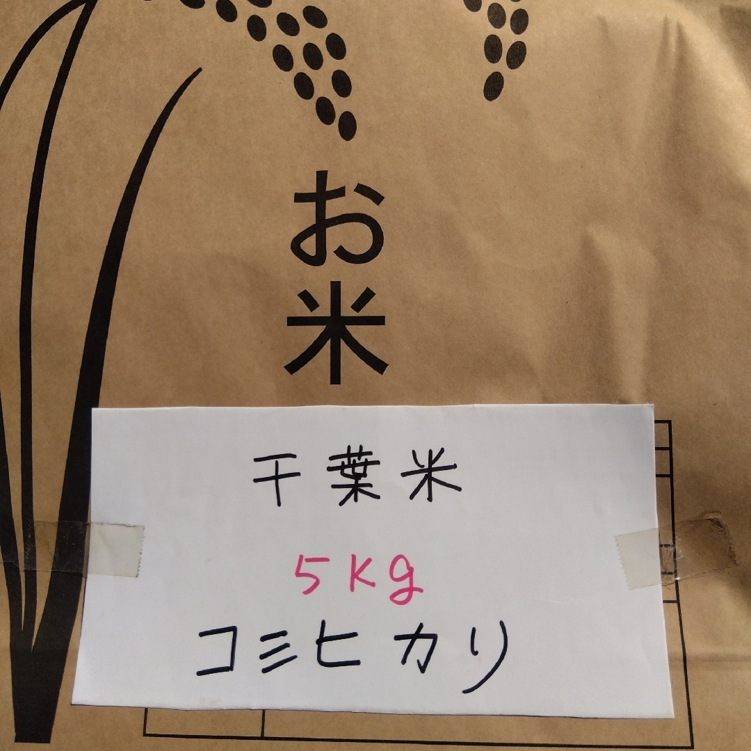 shop｜ラクマ　by　令和5年コシヒカリ玄米5kg減農薬栽培の通販　千葉県産　ピーチママ's