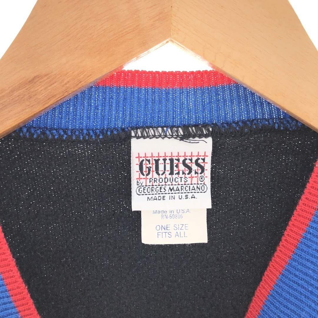 GUESS(ゲス)の古着 80年代 ゲス Guess ロゴスウェット トレーナー USA製 メンズS ヴィンテージ /taa003022 メンズのトップス(スウェット)の商品写真