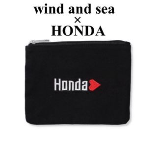 ウィンダンシー(WIND AND SEA)の新品タグ付き　wind and sea HONDAハート　ポーチ(ポーチ)