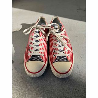 コンバース(CONVERSE)の【コンバース】星条旗柄　ローカット(スニーカー)