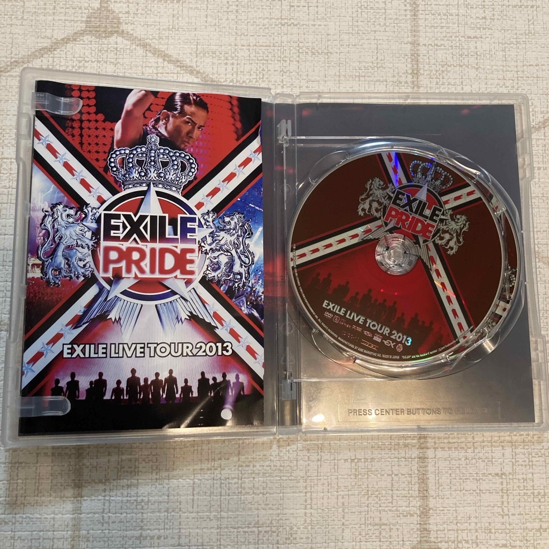 EXILE(エグザイル)のEXILE　LIVE　TOUR　2013　“EXILE　PRIDE”（2枚組DV エンタメ/ホビーのDVD/ブルーレイ(ミュージック)の商品写真