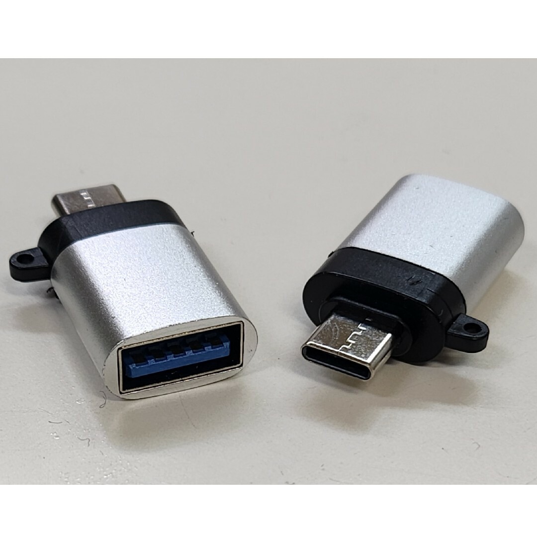 USBメス　type-cオス スマホ/家電/カメラのPC/タブレット(PC周辺機器)の商品写真